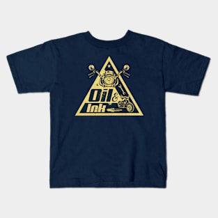 Oil & Ink Vintage Sign Kids T-Shirt